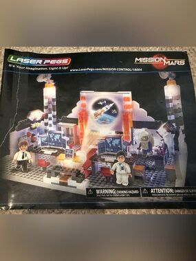 Lego & Laser Pegs Mission Mars Set